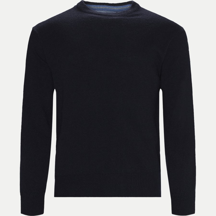 TRIESTE - Trieste Lammeulds Strik - Strik - Regular - NAVY MEL - 1
